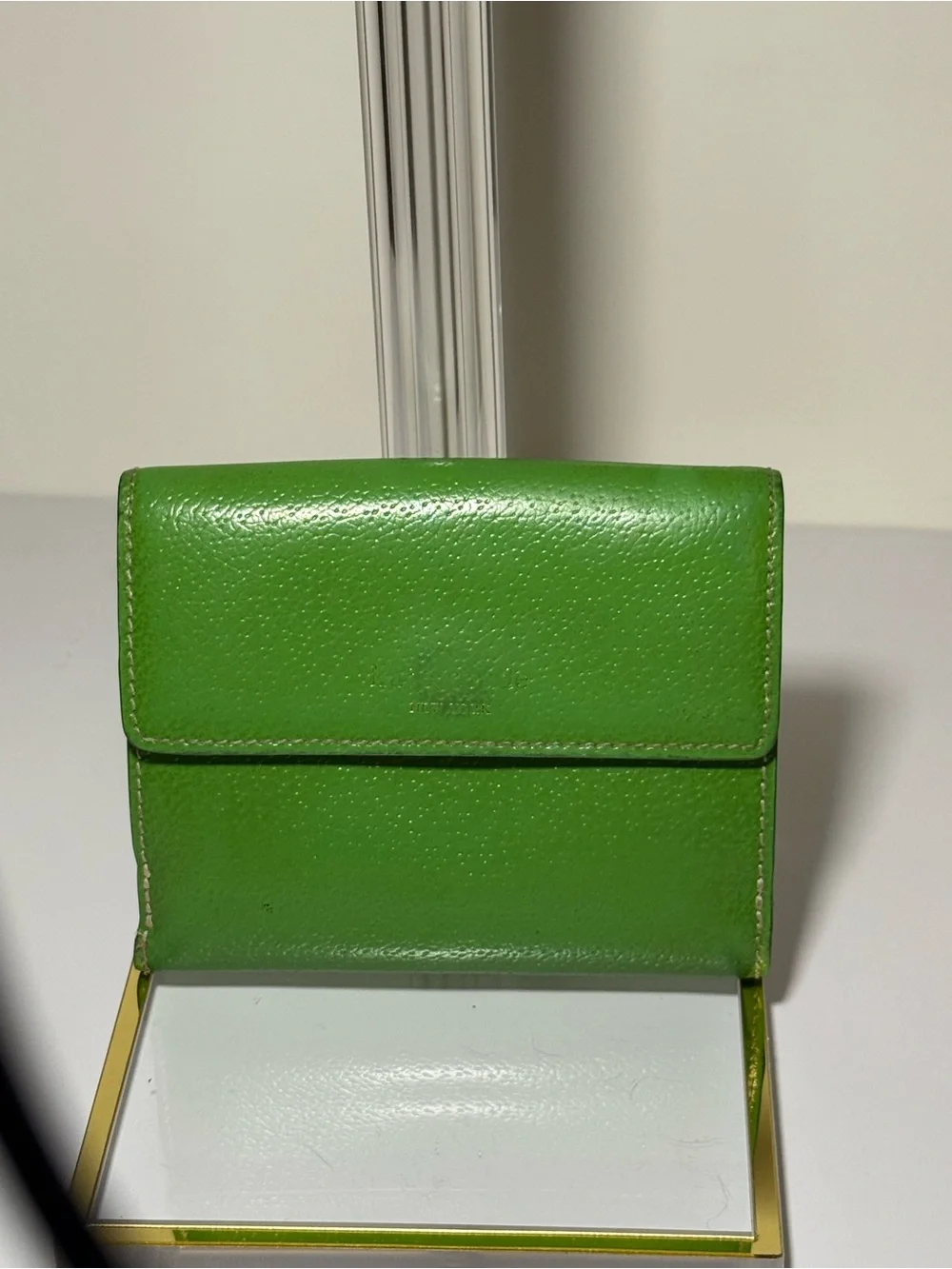 Kate Spade New York Pebble Leather Trifold Compact Wallet